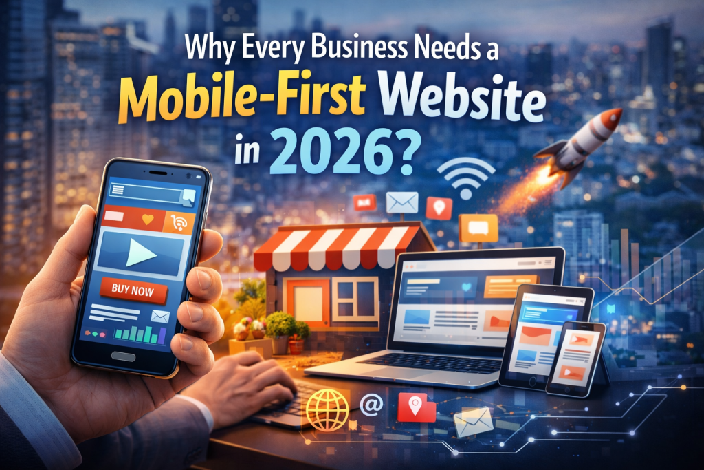 Why Every Business Needs a Mobile-First Website in 2026?