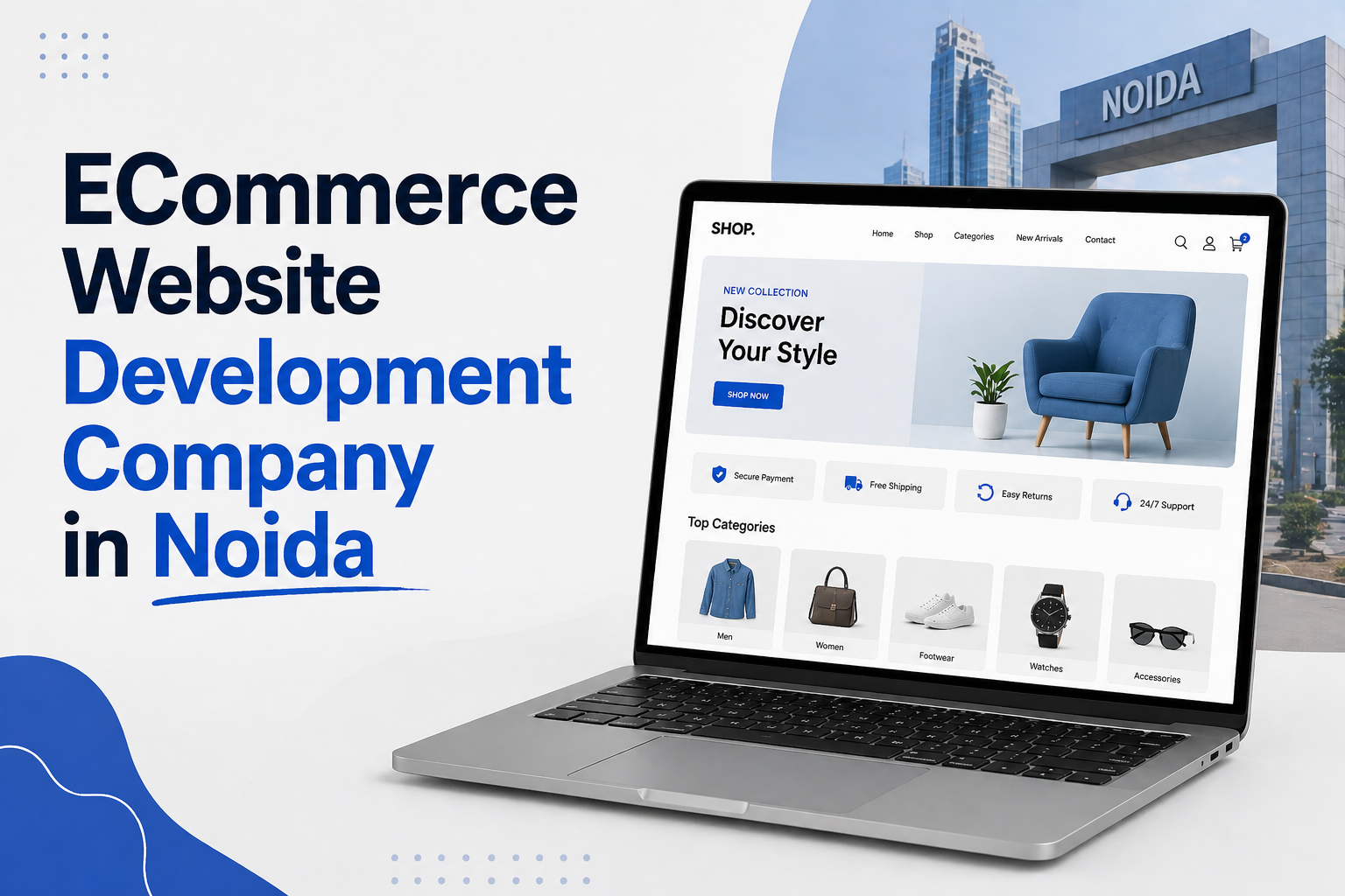 ECommerce Website Development Company in Noida